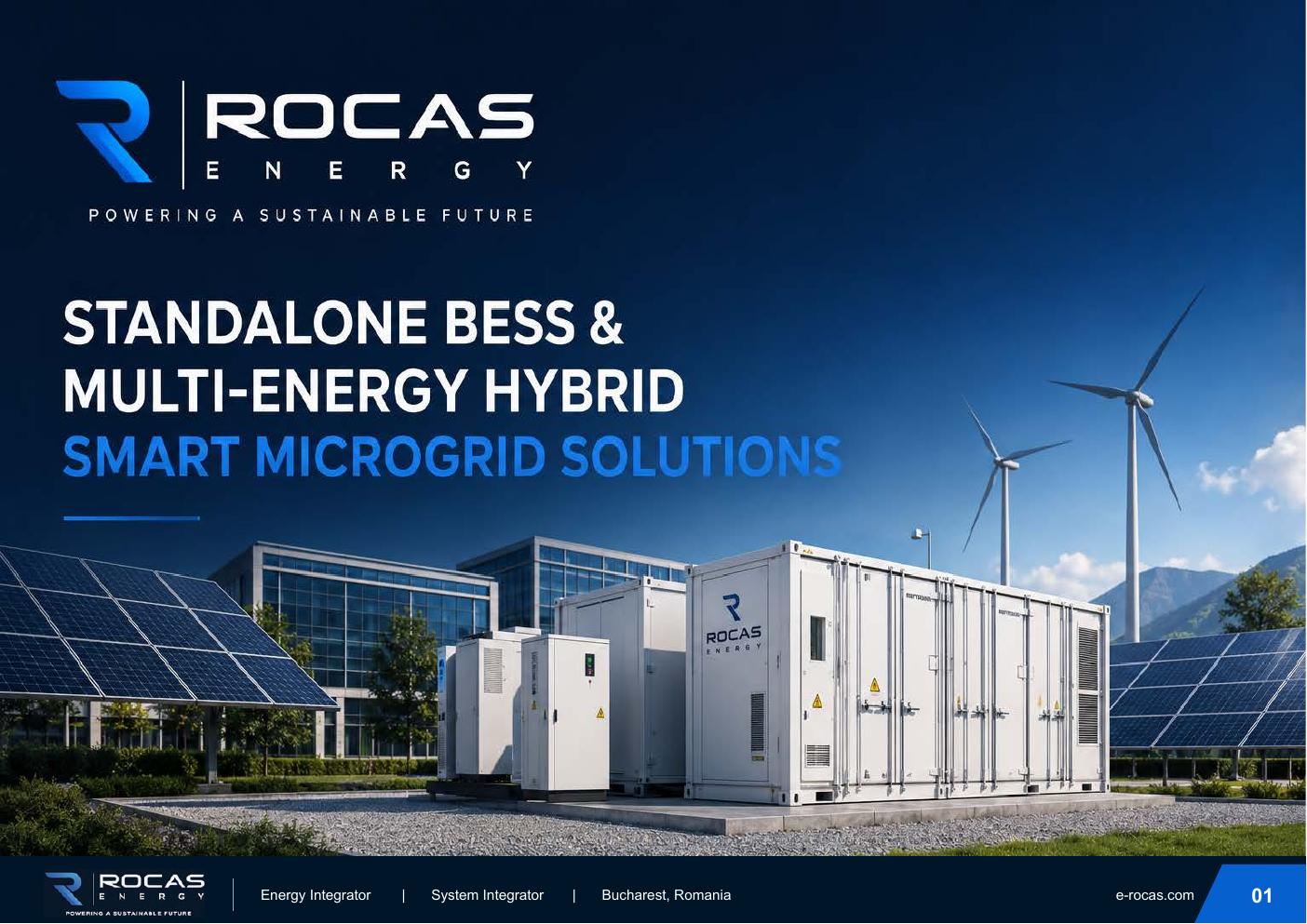 Coperta catalogului ROCAS ENERGY